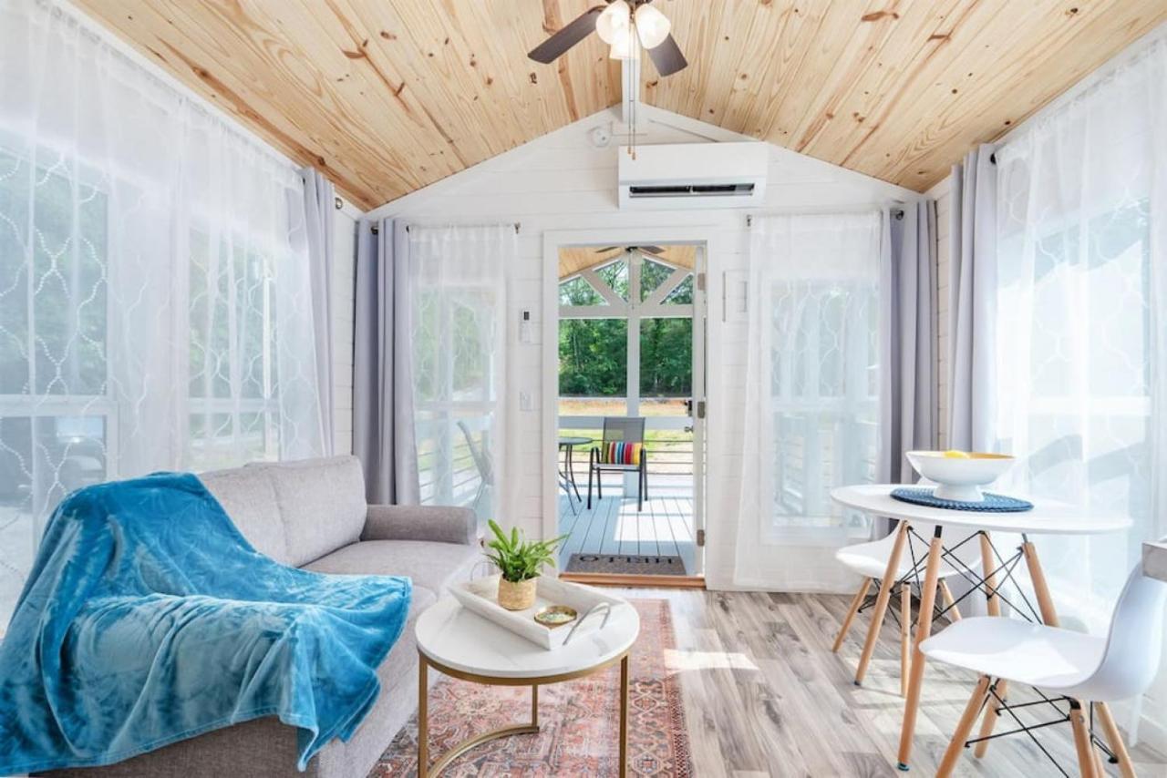2 Villa D'Azur Luxury Tiny House Mins To Lake Guntersville, Downtown, Firepit ภายนอก รูปภาพ